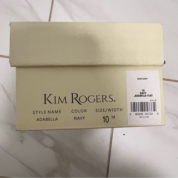 Kim Rogers Navy Adabella Flat - Picture 5 of 5